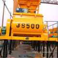 twin-shaft js500 concrete mixer